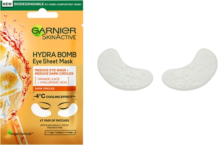 Garnier Textil Masks Hydra Bomb Eye Contour Mask with hyaluronic acid