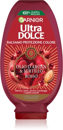 Garnier Ultra Dolce Olio di Argan e Mirtillo Rosso balsamo per capelli tinti