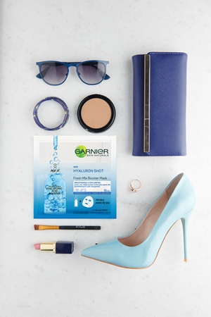 Garnier Skin Naturals Fresh Mix Mask Hyaluron masca pentru tenul uscat