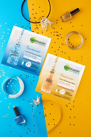 Garnier Skin Naturals Fresh Mix Mask Vitamin maska pro suchou pleť