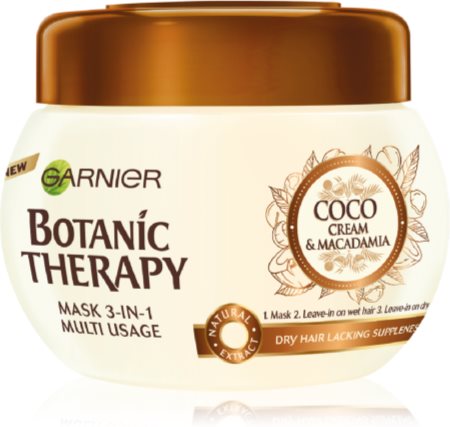 Garnier Botanic Therapy Coco Milk & Macadamia masque nourrissant pour cheveux secs