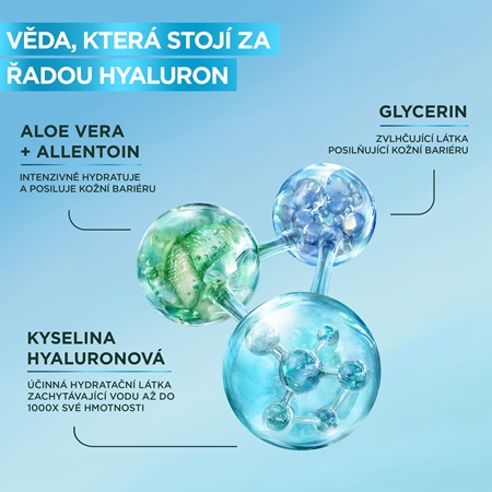 Garnier Hyaluron denní hydratační krém s gelovou texturou