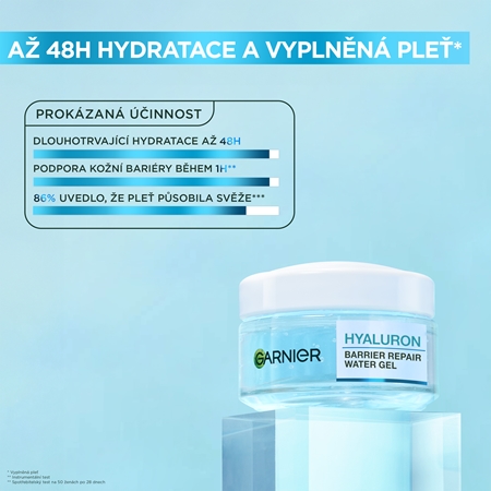 Garnier Hyaluron denní hydratační krém s gelovou texturou