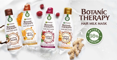 Garnier Botanic Therapy Hair Milk Mask Nourishing Coconut vlasová maska pro suché a křehké vlasy