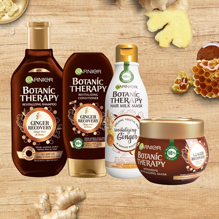 Garnier Botanic Therapy Ginger Recovery Mask För tunt, stressat hår