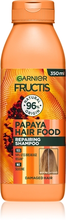 Garnier Fructis Papaya Hair Food sampon pentru regenerare pentru par deteriorat