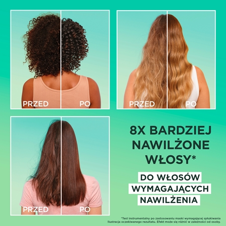 Garnier Fructis Aloe Vera Hair Food szampon nawilżający do włosów normalnych i suchych