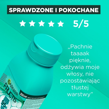 Garnier Fructis Aloe Vera Hair Food szampon nawilżający do włosów normalnych i suchych