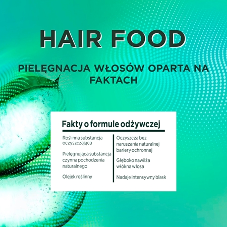 Garnier Fructis Aloe Vera Hair Food szampon nawilżający do włosów normalnych i suchych