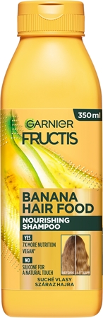 Garnier Fructis Banana Hair Food θρεπτικό σαμπουάν για ξηρά μαλλιά