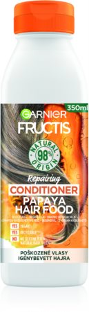 Garnier Fructis Papaya Hair Food αναγεννητικό μαλακτικό για κατεστραμμένα μαλλιά