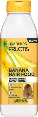 Garnier Fructis Banana Hair Food θρεπτικό κοντίσιονερ για ξηρά μαλλιά