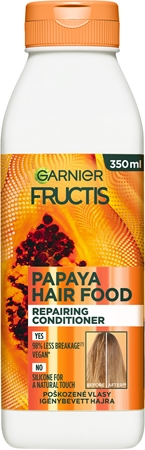 Garnier Fructis Papaya Hair Food αναγεννητικό μαλακτικό για κατεστραμμένα μαλλιά
