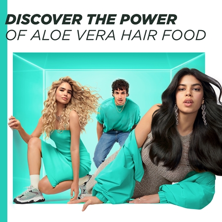 Garnier Fructis Aloe Vera Hair Food balsamo idratante per capelli normali e secchi