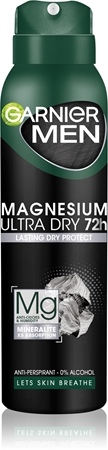 Garnier Men Mineral Magnesium Ultra Dry антиперспірант для чоловіків