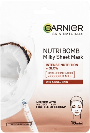 Garnier Textil Masks Nutri Bomb Nährende Tuchmaske