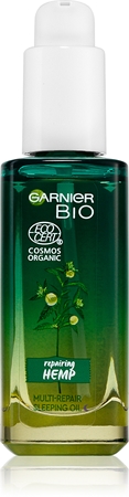 Garnier Bio Repairing Hemp noćno ulje za regeneraciju s uljem kanabisa
