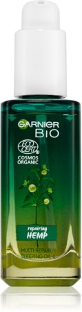 Garnier Bio Repairing Hemp sérum regenerador de noite com óleo de cannabis