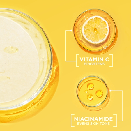 Garnier Skin Naturals Vitamin C mascarilla hoja con efecto hidratante e iluminador con vitamina C