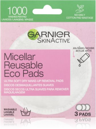 Garnier Skin Active Abschminkpads aus Mikrofaser