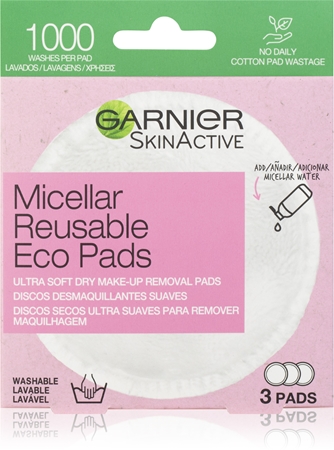 Garnier Skin Active plāksnītes dekoratīvās kosmētikas noņemšanai