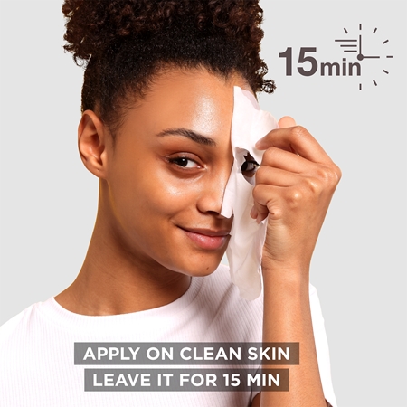 Garnier Textil Masks szuper hidratáló, feltöltő textil maszk