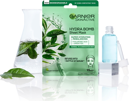 Garnier Textil Masks Hydra Bomb Moisturising face sheet mask