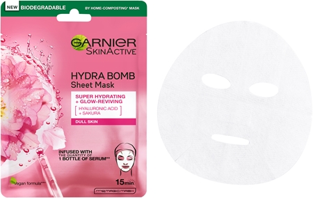 Garnier Textil Masks Hydra Bomb Moisturising face sheet mask