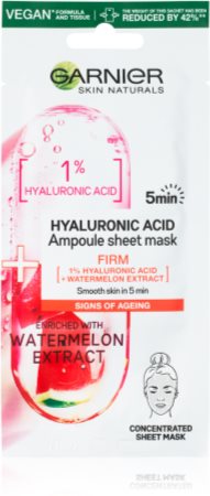 Garnier Skin Naturals Ampoule Sheet Mask maseczka płócienna o działaniu nawilżajaco-rewitalizującym