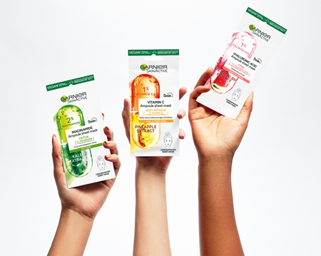 Garnier Skin Naturals Ampoule Sheet Mask moisturising and revitalising sheet mask