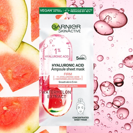 Garnier Skin Naturals Ampoule Sheet Mask moisturising and revitalising sheet mask