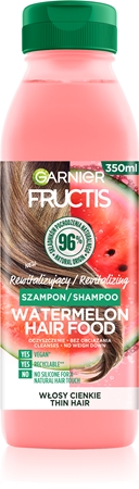 Garnier Fructis Watermelon Hair Food shampoo hennoille ja latteille hiuksille