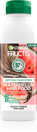 Garnier Fructis Watermelon Hair Food volyymia lisäävä hoitoaine hennoille hiuksille