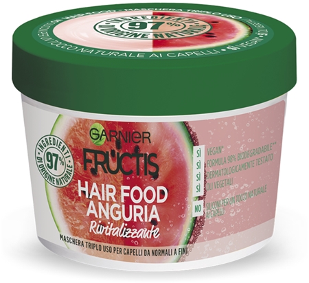 Garnier Fructis Anguria Hair Food maschera rivitalizzante per capelli deboli
