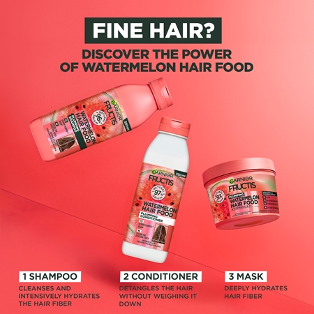 Garnier Fructis Anguria Hair Food maschera per capelli delicati e mosci