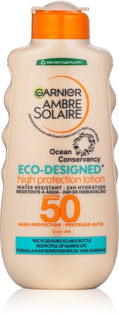 Garnier Ambre Solaire Eco-Designed Protection Lotion Solcreme Med UVA- og UVB-filtre