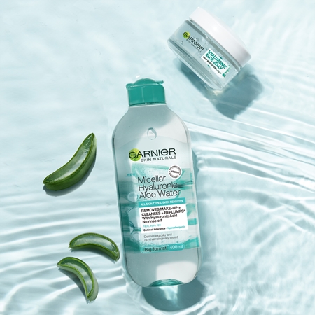 Garnier Skin Active Hyaluronic Aloe agua micelar