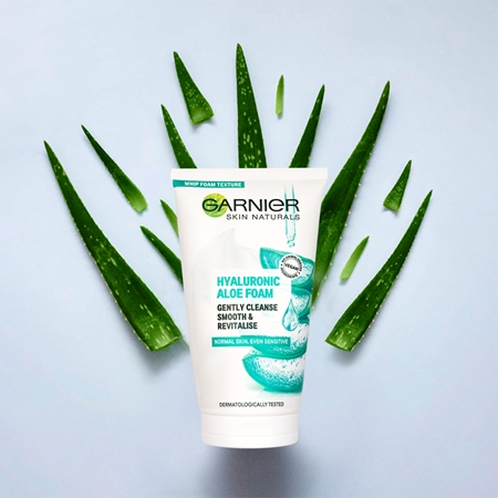 Garnier Hyaluron + Hyaluronic Aloe καθαριστικός αφρός