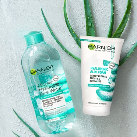 Garnier Hyaluron + Hyaluronic Aloe foam cleanser | notino.co.uk