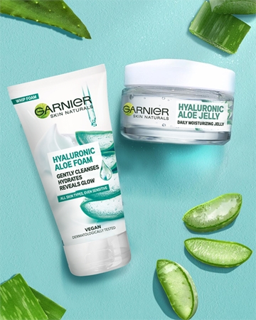 Garnier Hyaluron + Hyaluronic Aloe καθαριστικός αφρός