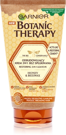 Garnier Botanic Therapy Honey & Beeswax Juustesse jäetav hooldus