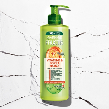 Garnier Fructis Vitamine & Forza trattamento senza risciacquo per capelli più forti
