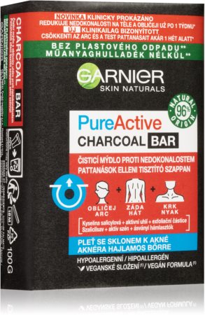 Garnier Pure Active Charcoal mydło oczyszczające