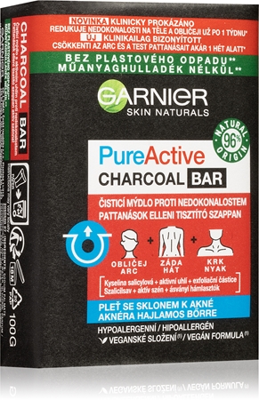 Garnier Pure Active Carbone sapone detergente