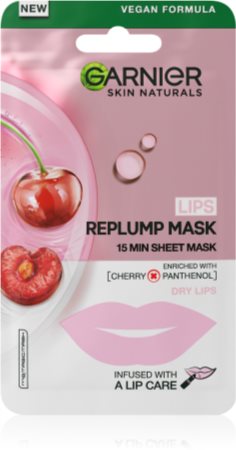 Garnier Skin Naturals Lips Replump Mask máscara fácil antirrugas para lábios