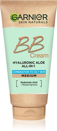 Garnier Skin Naturals BB Cream BB kremas riebiai ir mišriai odai