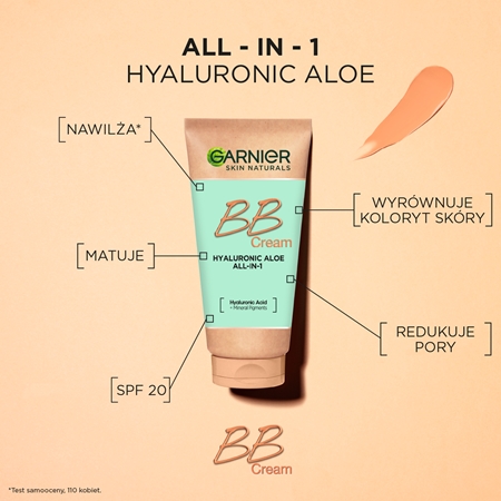 Garnier Skin Naturals BB Cream krem BB do skóry tłustej i mieszanej