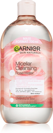 Garnier Skin Naturals Płyn Micelarny 3w1 woda micelarna z wodą różaną