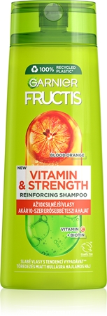 Garnier Fructis Vitamine & Forza shampoo rinforzante per capelli rovinati