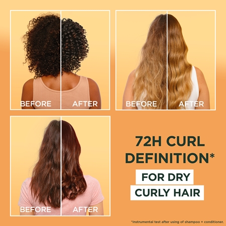 Garnier Fructis Cocoa Butter Hair Food champô suavizante para cabelo rebelde